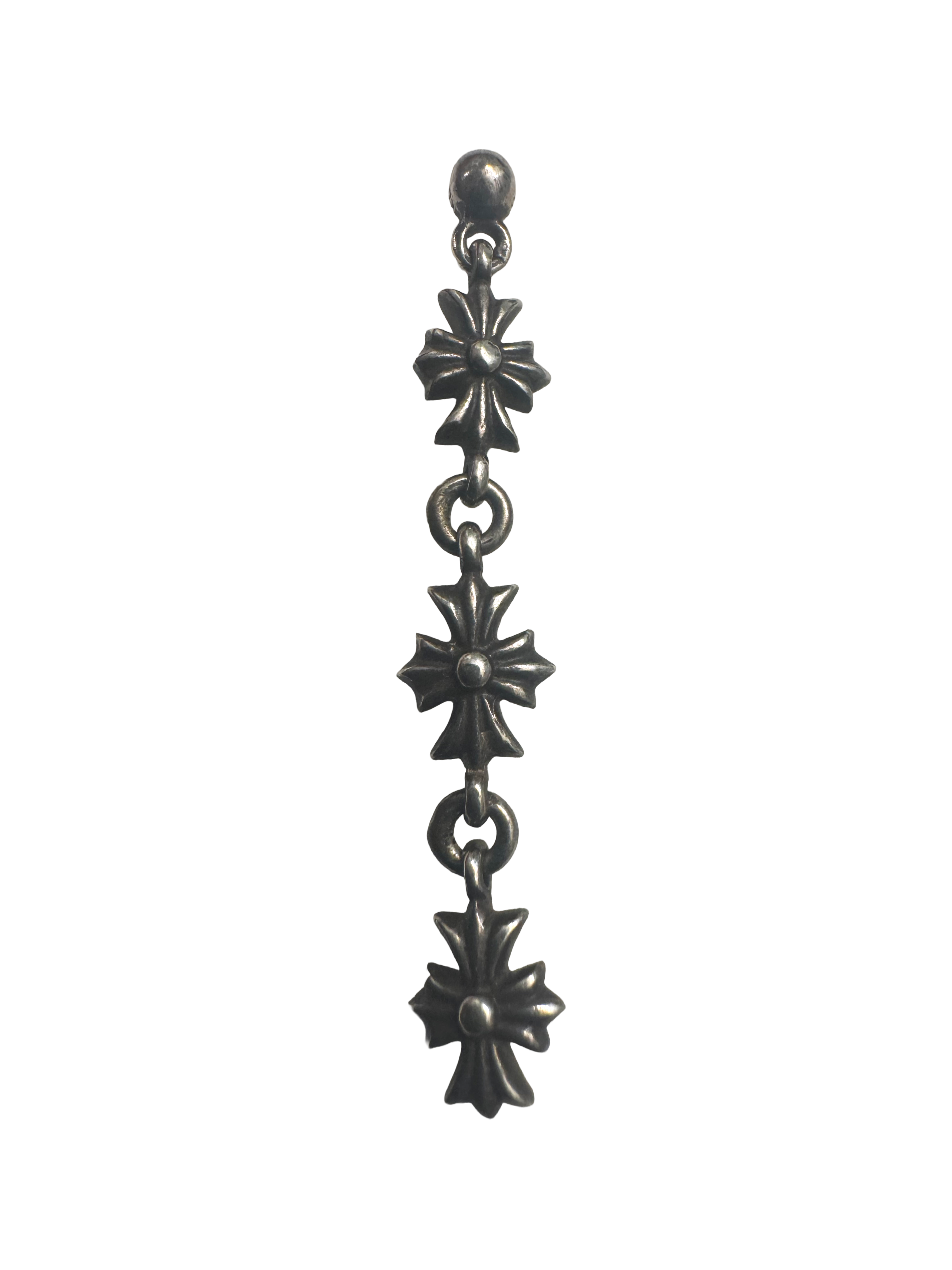 Chrome Hearts Tiny E Plus 3 Drop Earring