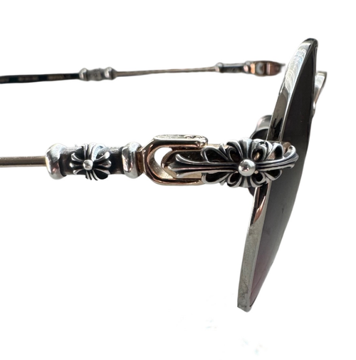 Chrome Hearts 18k Gold Plated and Sterling Silver Bubba-A Glasses