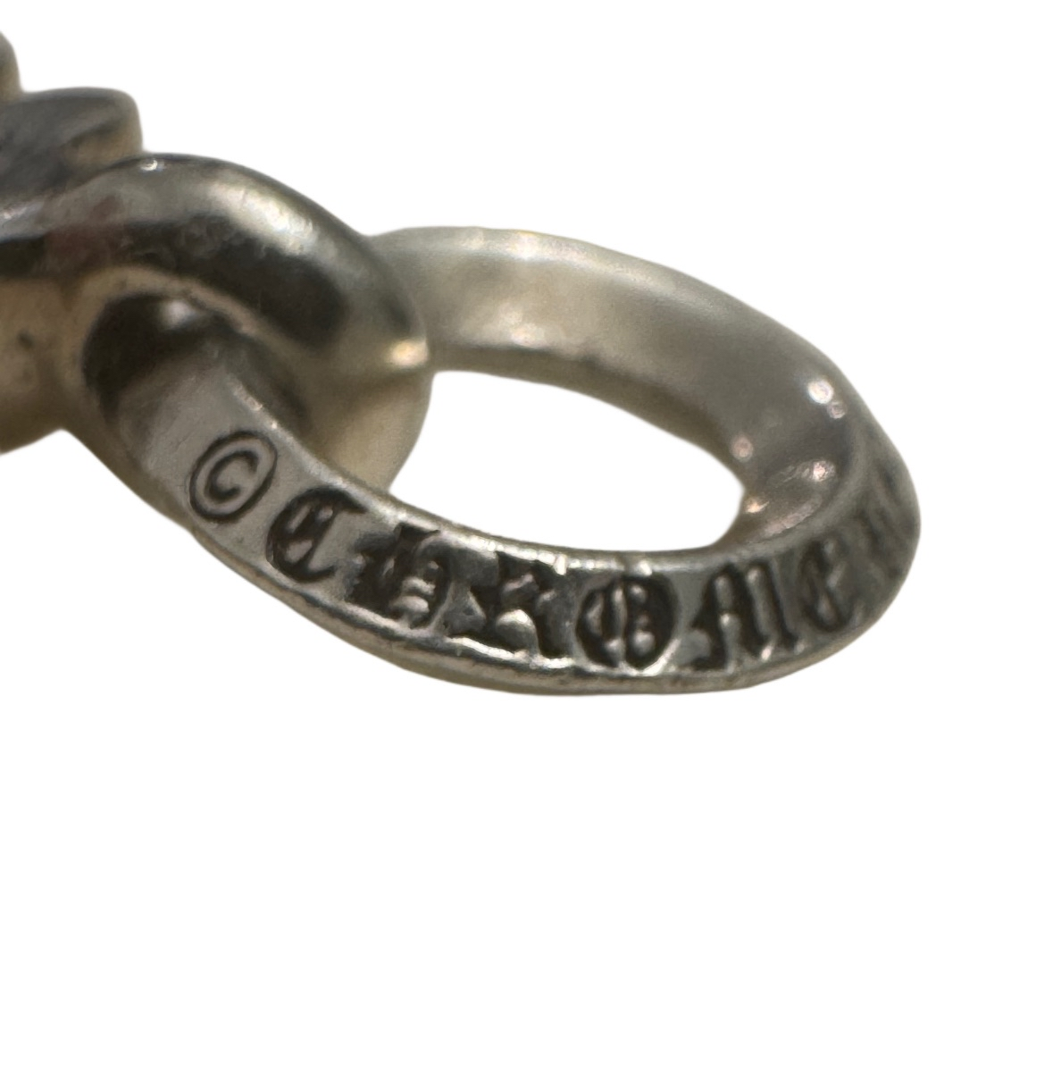 Chrome Hearts Mini Triple Cross Cemetery Silver Pendant