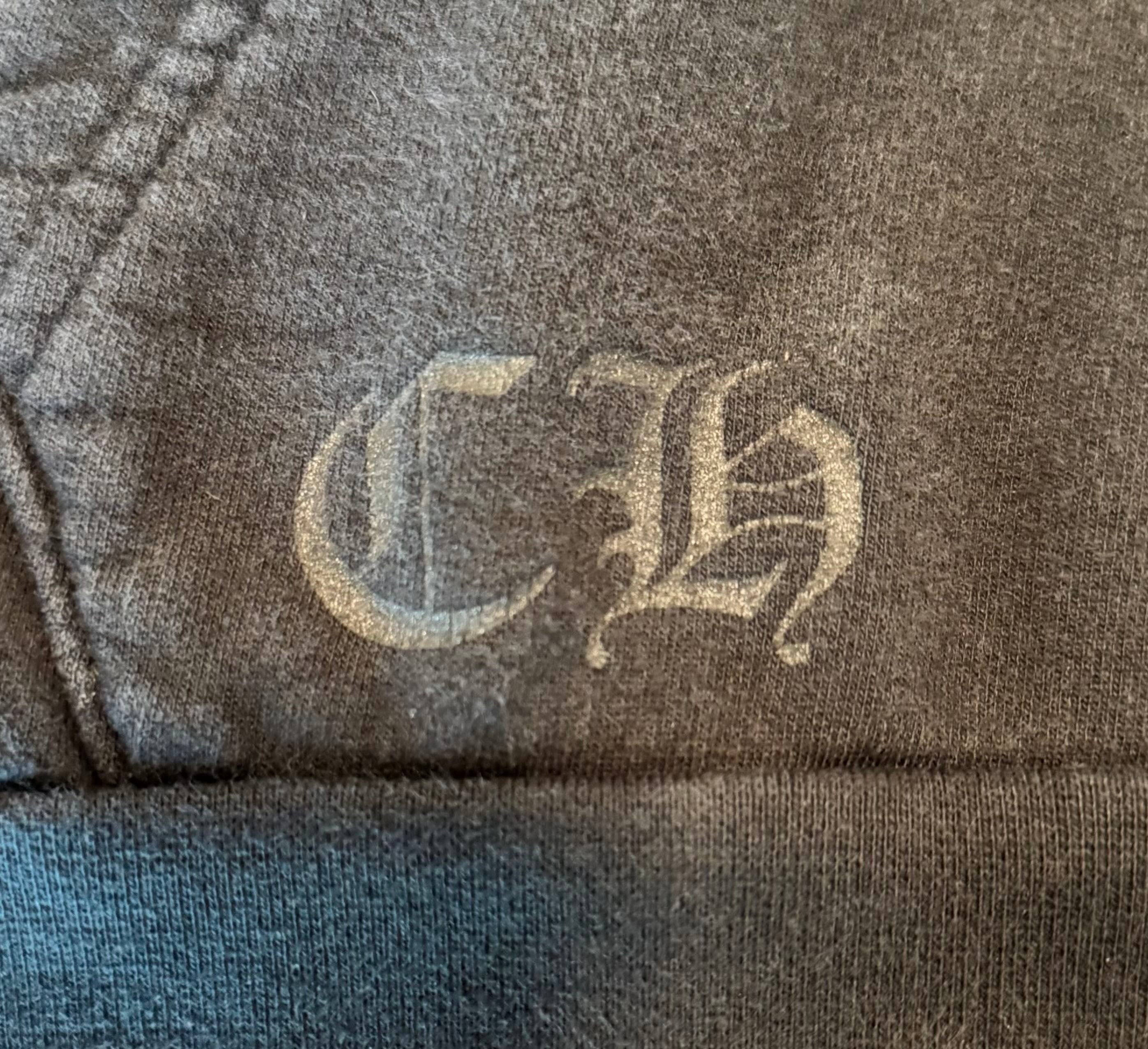 Chrome Hearts Plus Logo Hoodie Black Red