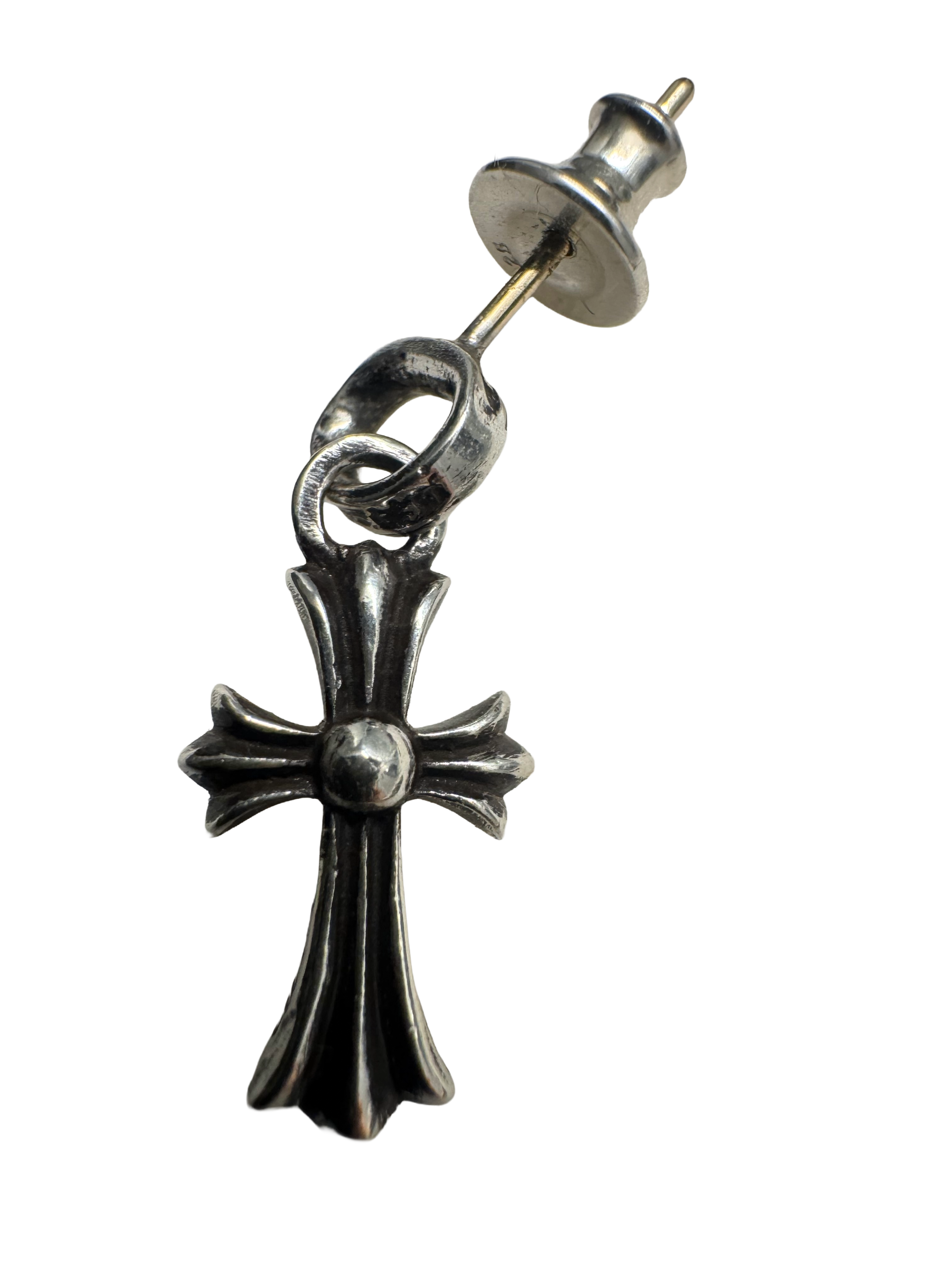 Chrome Hearts Silver Babyfat earring