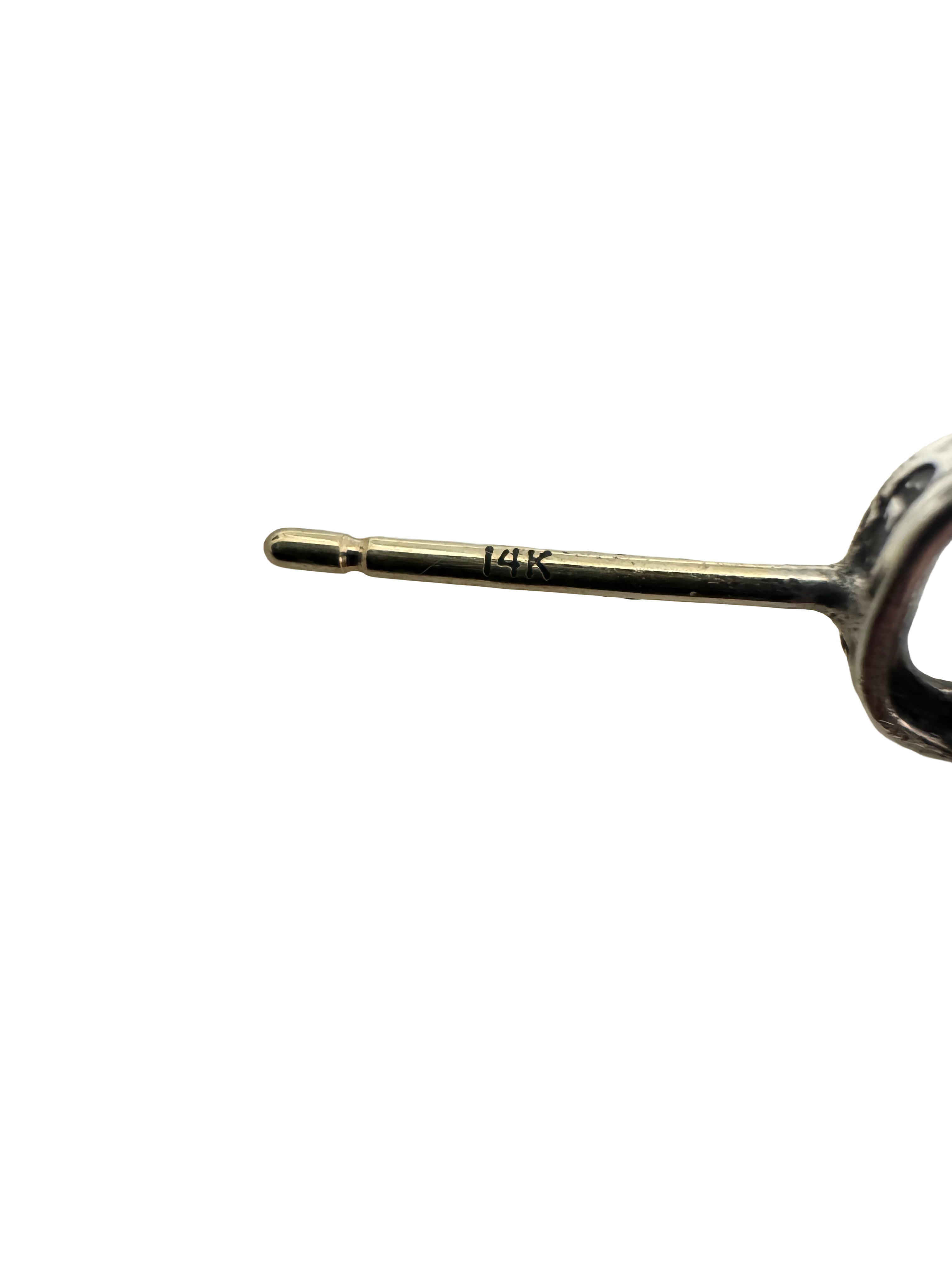 Chrome Hearts Silver Babyfat earring