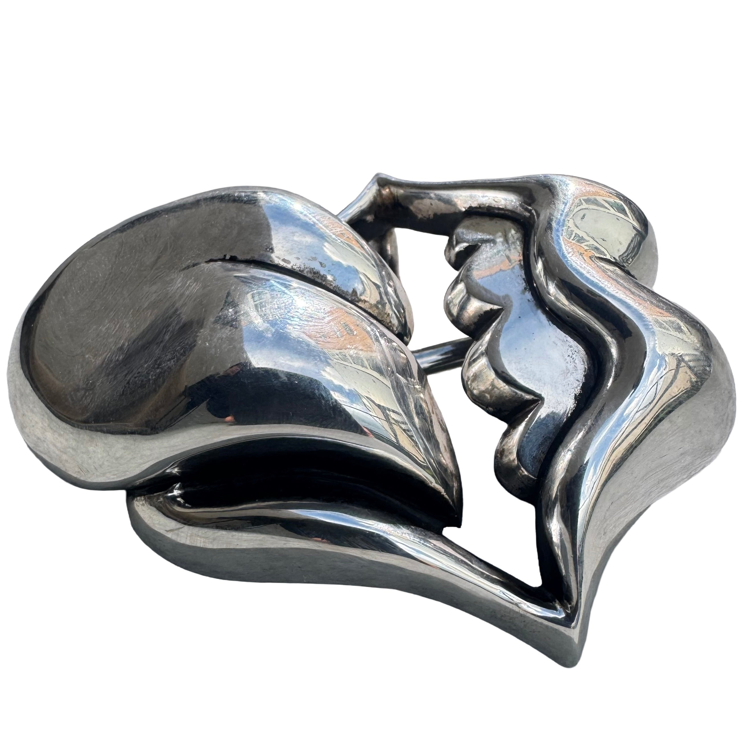 Chrome Hearts Silver Rolling Stones Buckle