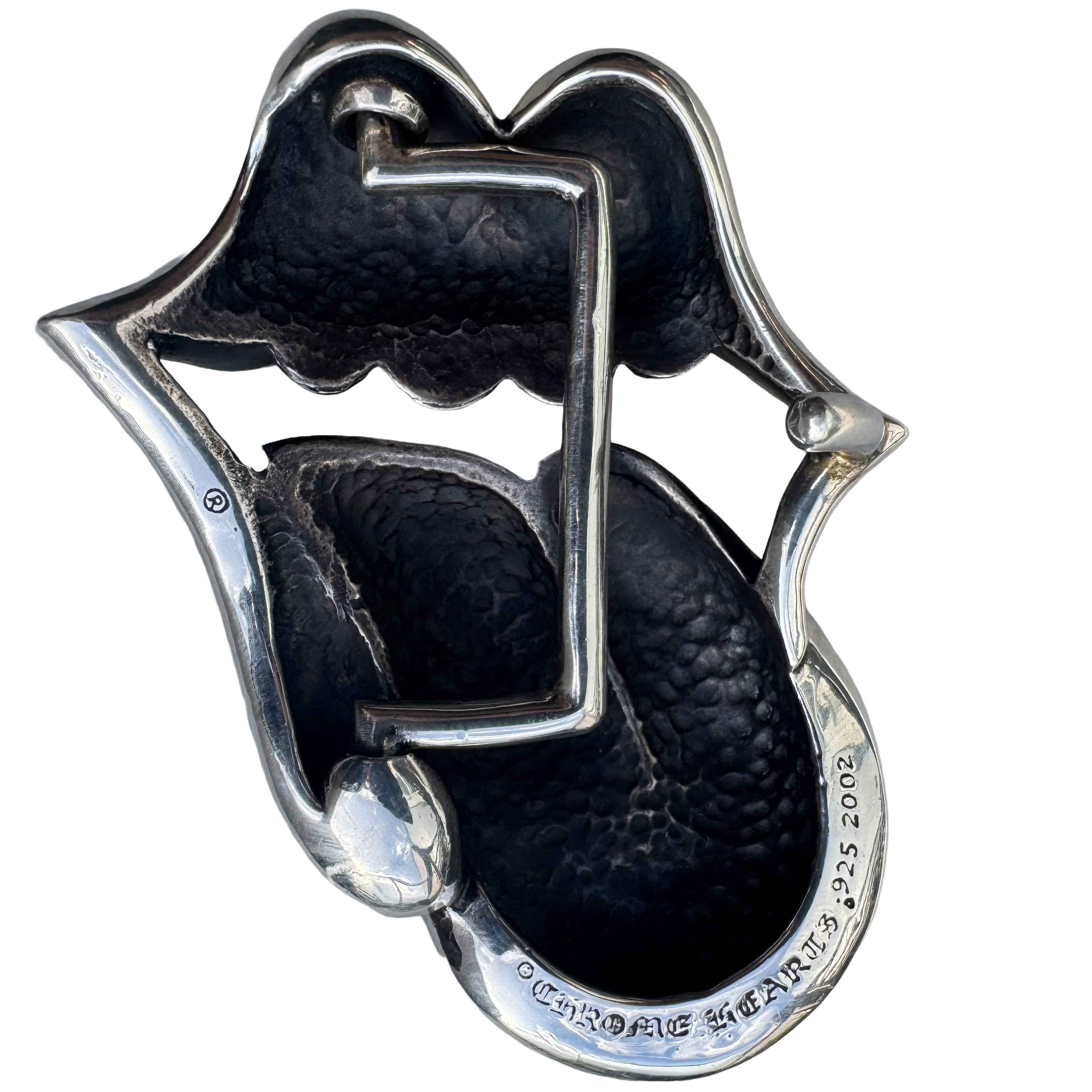 Chrome Hearts Silver Rolling Stones Buckle