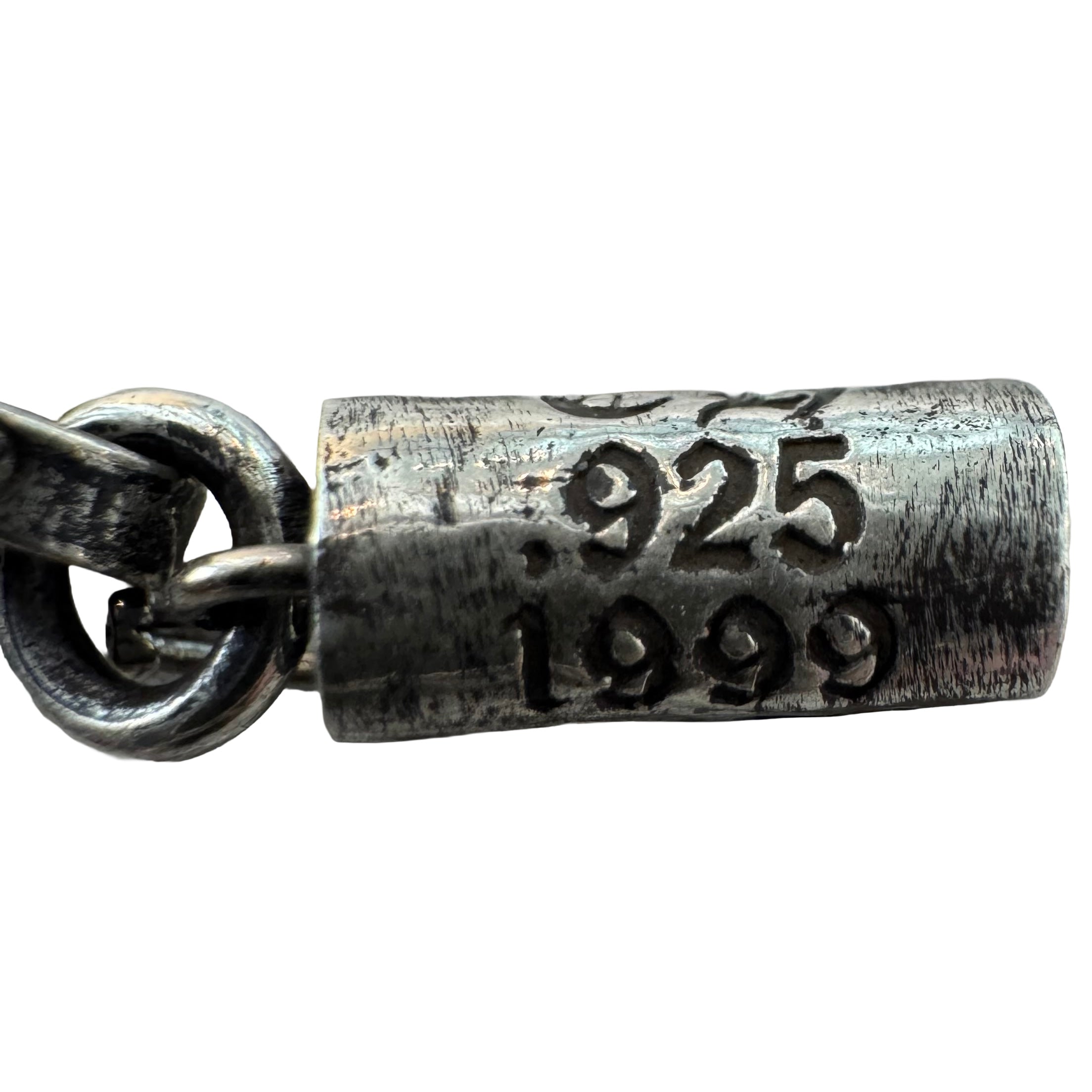 Chrome Hearts Silver Paperchain Necklace (20 inch)