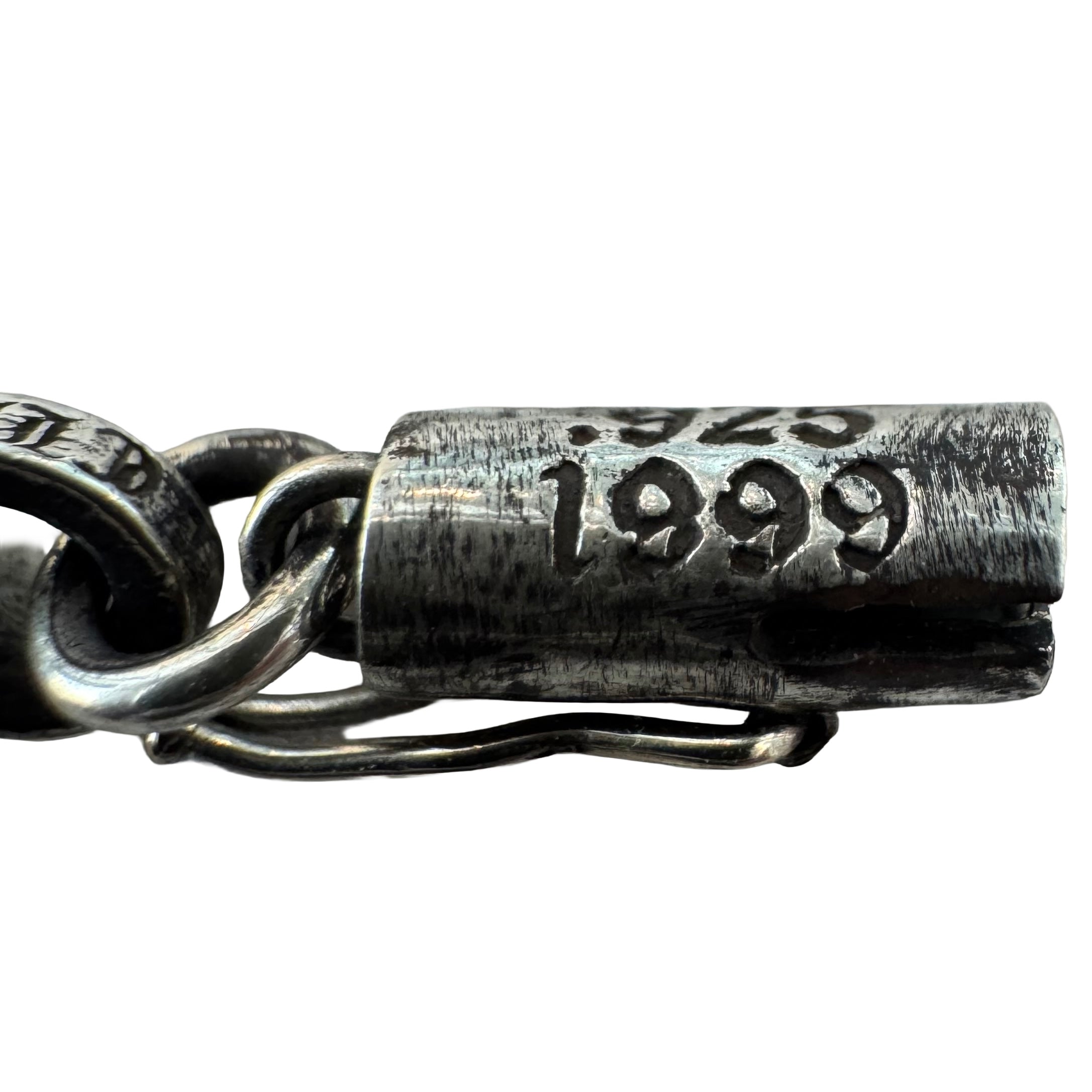 Chrome Hearts Silver Paperchain Necklace (20 inch)