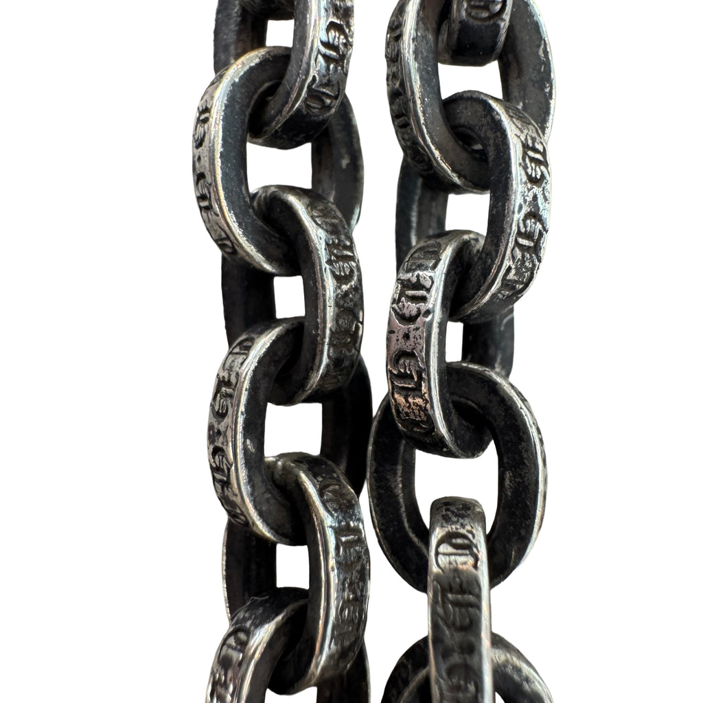 Chrome Hearts Silver Paperchain Necklace (20 inch)