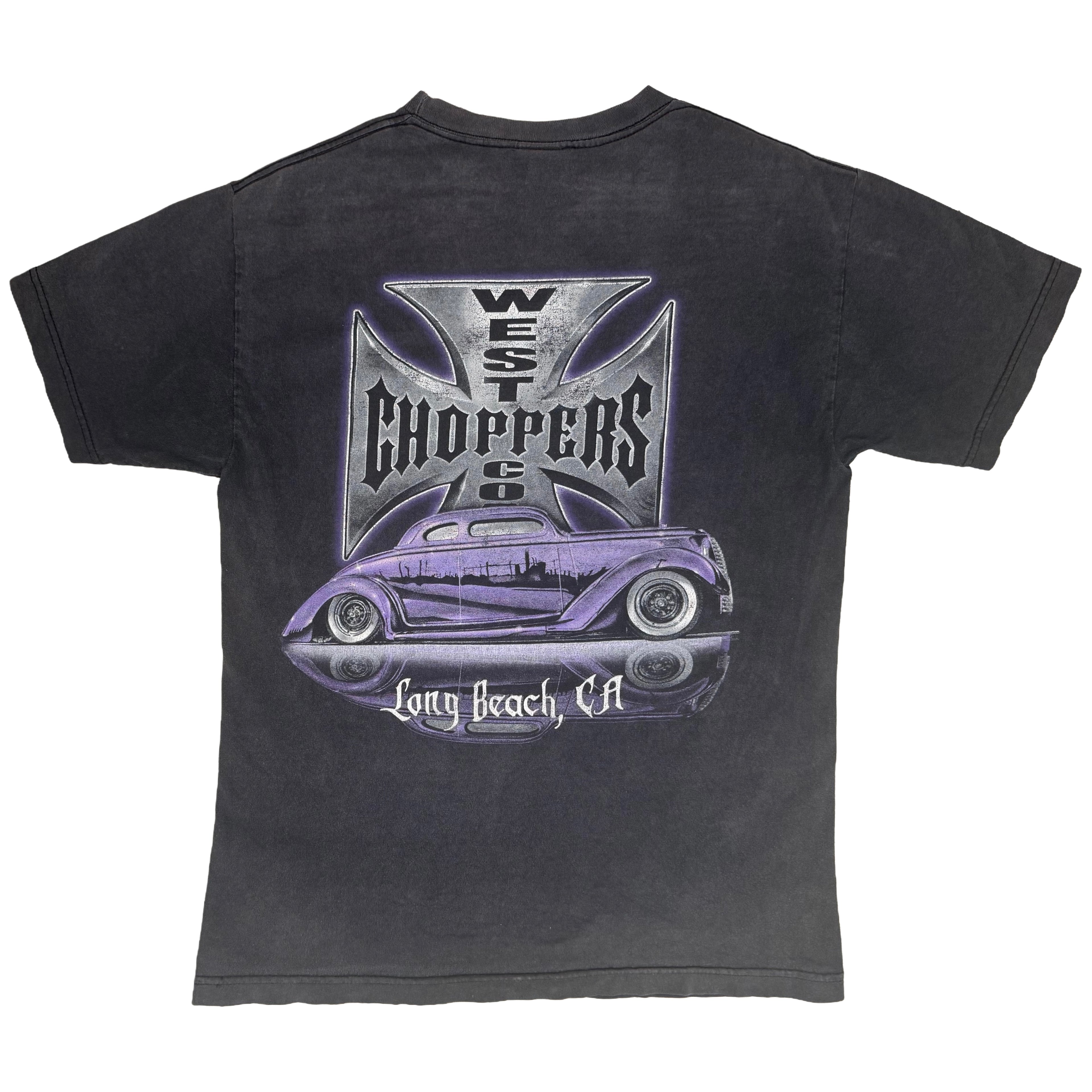 West Coast Choppers Black Hot rod Tee