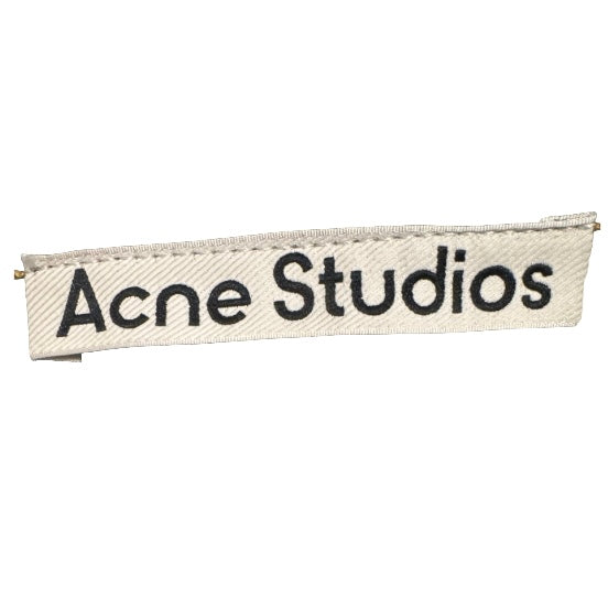 Acne Studios blue/Silver waxed denim Jeans