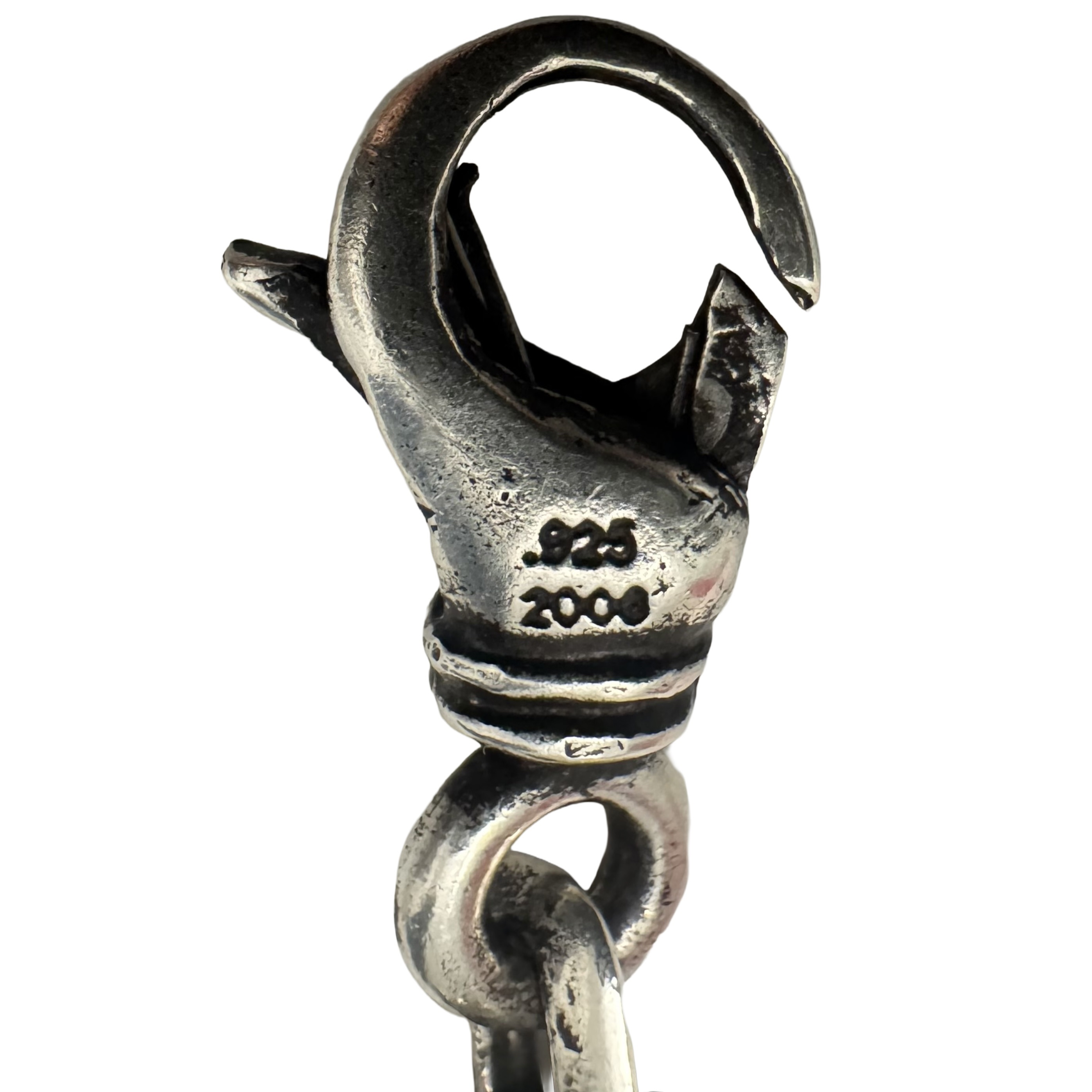 Chrome Hearts 15-Link Silver Plus Bracelet